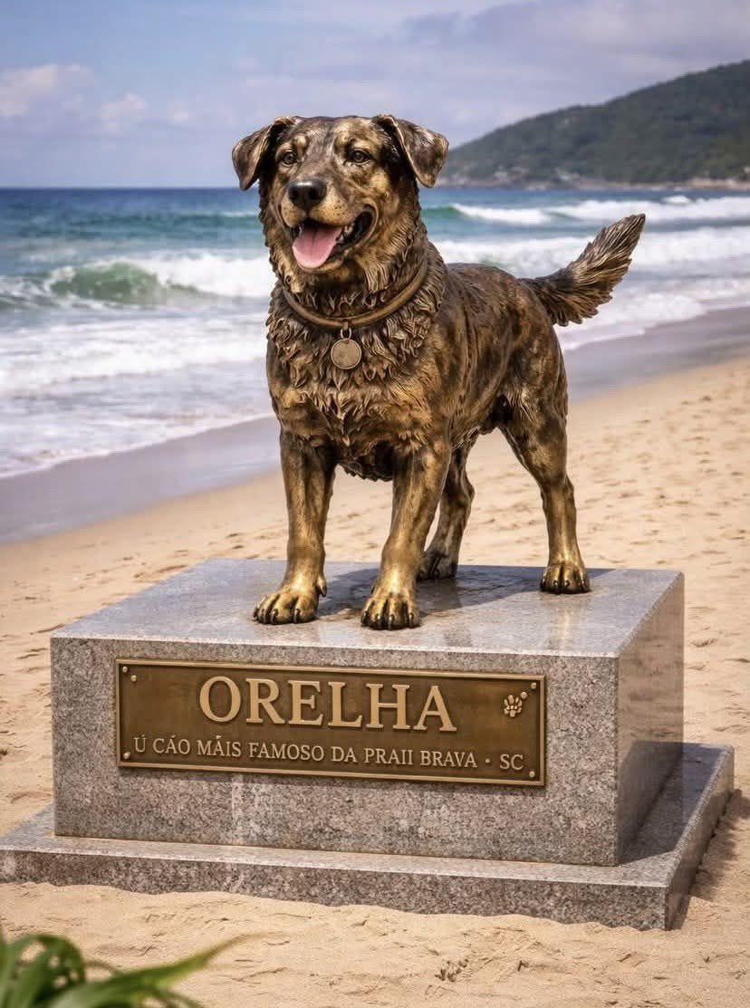 Orelha - Monumento na Praia Brava