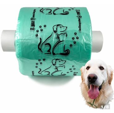 Bobina Saco Lixo Coco Pet Cata Caca 30x35 400und Descartável