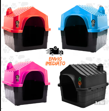 Casa Para Cachorro Casinha Cães Plástico N°1 N°2 N°3 N°4 N°5 N°6 N°7 Durapets