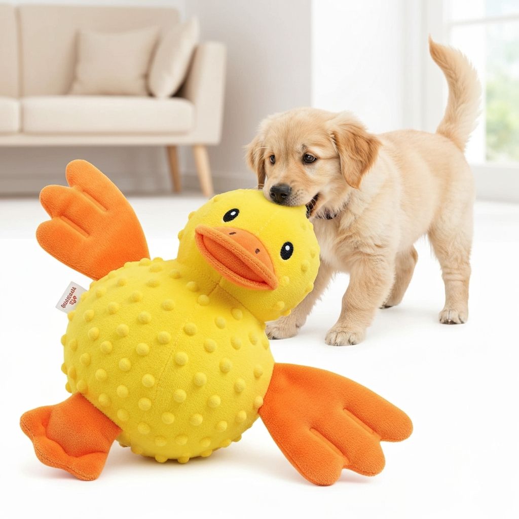 Brinquedo Divertido de Pato para Cachorro - Pato com Som