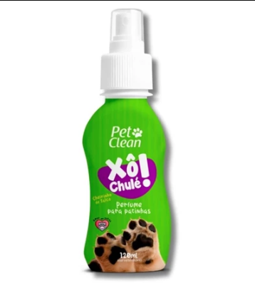 Perfume Pet Clean – Limpador de Patinhas Xô Chulé 120ml